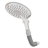 Waterpik cf-203ggシャワーヘッド、2setting 8インチ固定Cascadia Rainfall FixedMount with 8 "フレキシブルアームクローム
