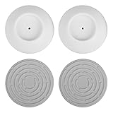 4個セット ウォールセーバー バリアードア ベビー ペット用ゲート壁を傷つけない 白