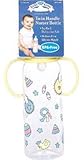 Twin Handle Nurser Bottle (Colors and Styles May Vary) by bulk buys