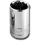 SK Hand Tool 2307 12 Point 7mm Standard Drive Socket 3/8-Inch Chrome [並行輸入品]