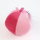 goki 布製 ベビーラトル 知育玩具 ベビーボール (ピンク)