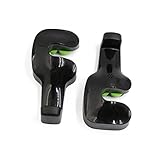 uxcell カーフック プラスチック カーバッグホルダー バックシートヘッドレストハンガー 2個入り