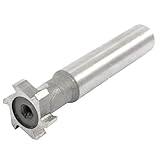 uxcell Tスロットカッター エンドミル フライス盤 6フルート 16mm切削深さ 4mm深さ