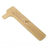 VERY100　真鍮製　コンパクトノギス　　アウトドア用品　携帯便利 (ダブル目盛)