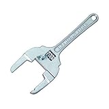 調節可能なスリップロックナットレンチ、Fits 1インチto 3-inch for removing / Tightening排水スリップナットbyマスター配管工