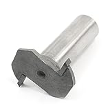 uxcell スロットアンダーカットルータビット　金属　グレー　13.1mm x 3 mm