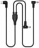 サンエス マキタ 他対応 USB Type-C PDファンケーブル 12V固定出力 DC3.8×1.35mm 38135 L字 約110cm 空調作業服 ファン付き作業着 汎用電源コード 互換品