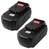 Enegitech 2 Pack 18V 3.0Ah Battery for Porter Cable PC18B-2 Cordless Power Tools [並行輸入品]