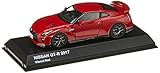 京商オリジナル 1/43 日産 GT-R 2017 レッド 完成品