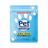 サントリー Pet Health (ペットヘルス) ARA+DHA 動物用栄養補助食品 60粒入/約20～30日分