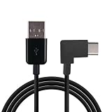 JSER 100cm 直角 USB 3.1 Type C USB-C - USB 2.0ケーブル 90度コネクター タブレット&携帯電話に対応