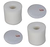 2 Pack Shark Rotator Professional NV500 Foam & Felt Filter Set Fits, Shark NV500, NV500CO, NV501, NV