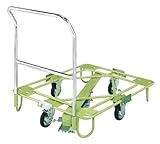 自在移動回転台車 軽量型 取手・センターベース付 RA-2FG