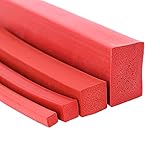 スポンジ 角紐 緩衝材 ゴムパッキン 防音パッキン 溝 隙間テープ 長さ1M 厚み10mm 幅15mm