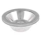 uxcell 砥石　400　グリット　100mmの外径　20mmの内径　フレアリング　カップ　形状　11C9　ダイヤモンド