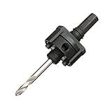 Ideal 35-538 7/16' Shank Quick Change Arbor, thread size 5/8'-18', chuck size 1/2', durable steel [並