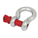 uxcell ワイヤーロープボウシャックル アンカーシャックル ボウシャックル Uロック ワイヤーロープ用