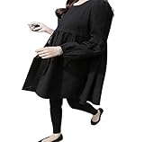 （ハナハナ) HANAHAN マタニティ 授乳服 ファスナー 簡単 授乳 綿 涼しい キレイ 楽ちん ワンピース チュニック 通年 レディース i033 (XL, ベージュ)