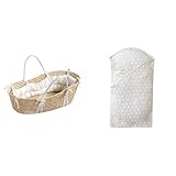 【セット買い】フィセル FICELLE かごのクーファン&バンパー＋NAOMI ITO たまごマットおくるみCLOUD（こんぺい）