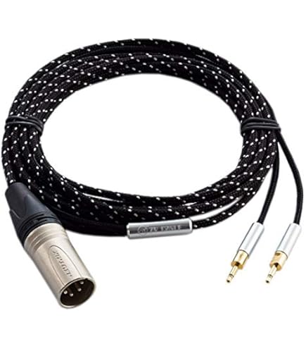 Amazon | KK CABLE HH-V HIFI 4-Pin XLR バランスオス-2 x 3.5mm