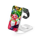 MMOBIEL ワイヤレス充電ステーション iPhone、Apple Watch、AirPods と互換性あり – 3-in-1 ワイヤレス充電スタンド 18W – 磁気ワイヤレス高速充電ドック