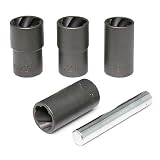 (STRAIGHT/ストレート) トルネードソケットセット 4ピース 差込角1/2"(12.7mm) 10-9705