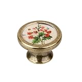 【ノーブランド品】取っ手 取手 ドア取っ手 ハンドル　ドアハンドル ノブ　ドアノブ 装飾 引き出しつまみ 引き出し部品 手すり ネジ付き　 ドレッサー タンス キャビネット 食器棚花植物