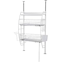Amazon｜ビーワーススタイル 省スペースなのに大容量 水切りラック