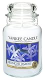 ヤンキーキャンドル YANKEE CANDLE JarL ジャーL ミッドナイトジャスミン ホワイト Lサイズ (x 1)