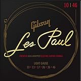 Amazon Gibson Seg Lp10 エレキギター弦 Les Paul ライトゲージ レスポール 010 046 ギブソン ギター弦 楽器 音響機器
