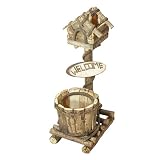 ミニプランターカバー　カントリーホーム