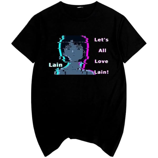 Amazon.co.jp: 灰羽連盟 Tシャツ serial experiments lain安倍吉俊