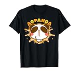 あおぱんだ　ぺいんと Tシャツ