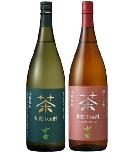 Amazon.co.jp: 【飲み比べ2本セット】 知覧醸造 知覧Tea酎 ほうじ茶