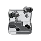 SANSUI サンスイ ワイヤレスイヤフォン bluetooth イヤホン Bluetooth 5.4 ノイズキャンセリング 自動ペアリング IPX4 超長時間連続再生 Type-C 急速充電 AAC SBCコーデック 小型 軽量 会議通勤 通学 スポーツ 音楽 ゲーム W7 (ブラック)