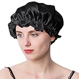 [Amazonブランド] Umi(ウミ) ナイトキャップ 6Aクラスシルク100% ヘアキャップ お休みキャップ 髪質改善