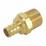 EZ - Flo 65126lf Eastman 3 / 4 " PEX x 3 / 4 "オスパイプアダプタ