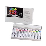 クサカベ(Kusakabe) 油絵具 アーティストオイルカラー 10色セット 20ml 018302