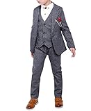 Plus Nao(プラスナオ) 子供用 セレモニースーツ フォーマルスーツ 4点セット ジャケット パンツ ベスト シャツ 入園式 入学式 卒園式 卒業 グレー 120