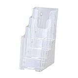 セキセイ カタログスタンドA4 3つ折4段 CSD-2777-90 00050313 【まとめ買い3個セット】