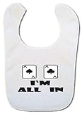 Novelty Poker Baby bib by Bibble Dribble