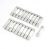 uxcell セラミックヒューズ 20本 AC 500V 2A RT14 RT18 R015 10mm x 38mm
