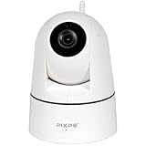 Pixpo HD IP Camera Pan Tilt Day Night Wi-Fi Support SD Card Recording by Pixpo
