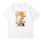 [DAGNI] デスノート DEATH NOTE アニメ 漫画 Tシャツ メンズ レディースTシャツ 夏服 綿 スポーツ トップス プリント 半袖 無地 ゆったり ファッション 男女兼用 大きいサイズ 肌着