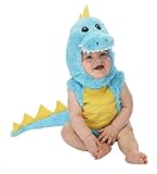 Just Pretend Dinoロンパースコスチューム幼児用 6-12 Months JPIRMDNOH13-I612