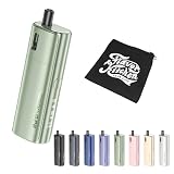 【2/SOUL】GEEKVAPE SOUL 2 ギークベイプ ソウル2｜大容量2100mAh＆爆速充電・前作カートリッジ互換｜FlavorKitchenオリジナルポーチ付属/VAPEスターターセット (Olive Green)