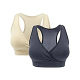 (ビッグエレファント) Big Elephant　授乳用ブラジャー　産前　産後　矯正下着　前開き可能　マタニティブラジャー　妊娠授乳ブラジャー　ノンワイヤー　スポーツブラジャー　授乳対応　妊婦　FB-