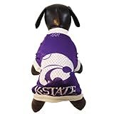 NCAA Kansas State Wildcatsアスレチックメッシュ犬ジャージー 3L マルチカラー