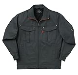 KURODARUMA(クロダルマ) 長袖ジャンパー 綿 100% 国内生地 リラックスカット スミクロ M