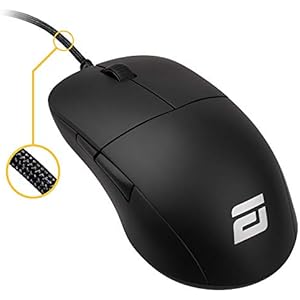 ENDGAME GEAR ゲーミングマウス XM1 軽量 70g 50-16,000DPI 5ボタン オムロンスイッチ採用 クリック 応答速度 1ms 以下 ブラック PGW-EG-MOU-001